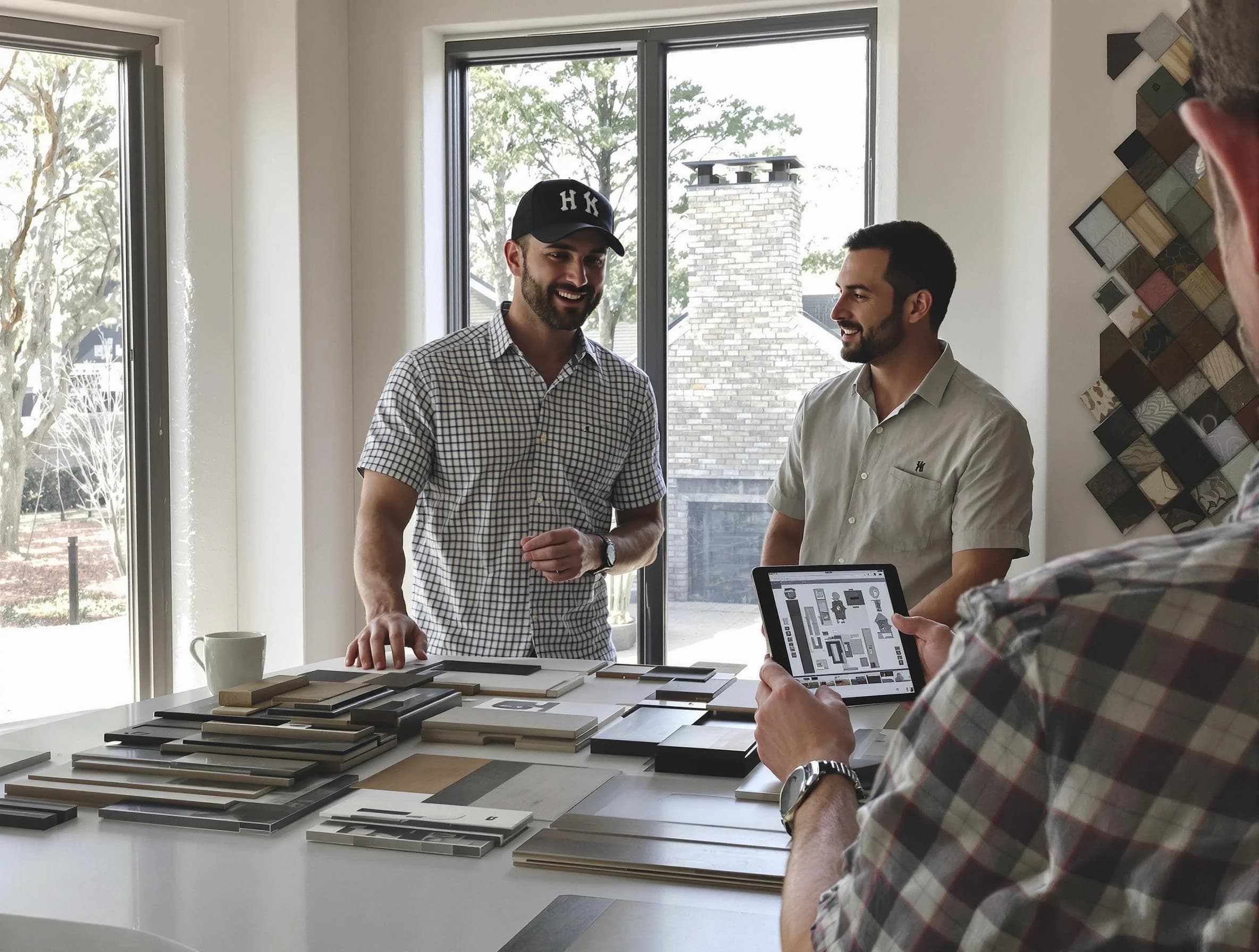 Placitas Chimney Sweep remodeling a chimney and fireplace in Placitas, NM
