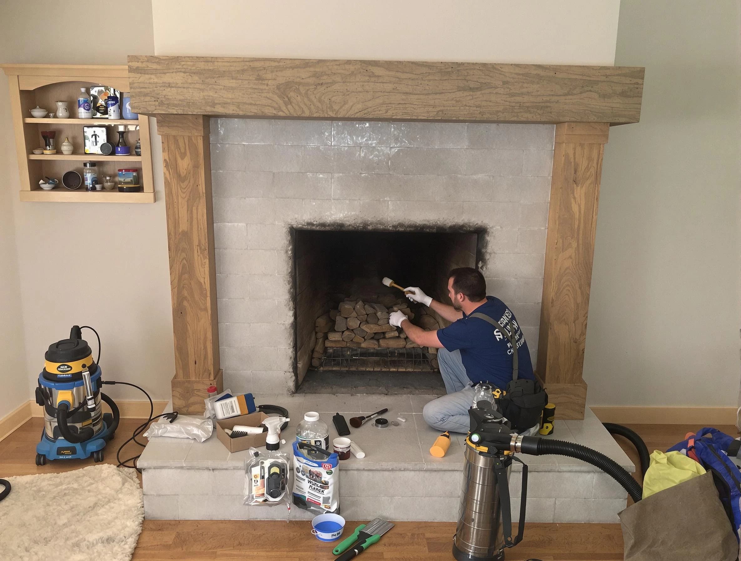Detailed creosote removal process by Placitas Chimney Sweep in Placitas, NM
