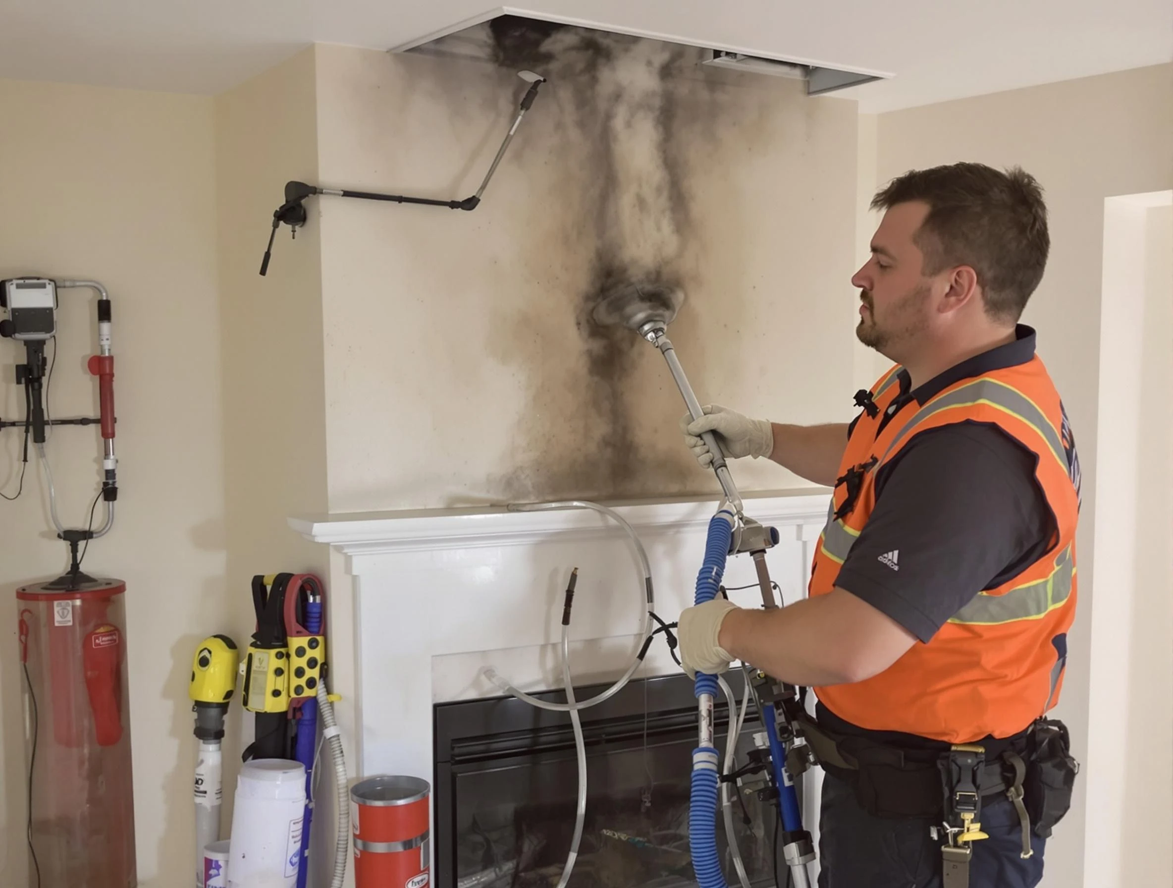 Soot Removal in Placitas