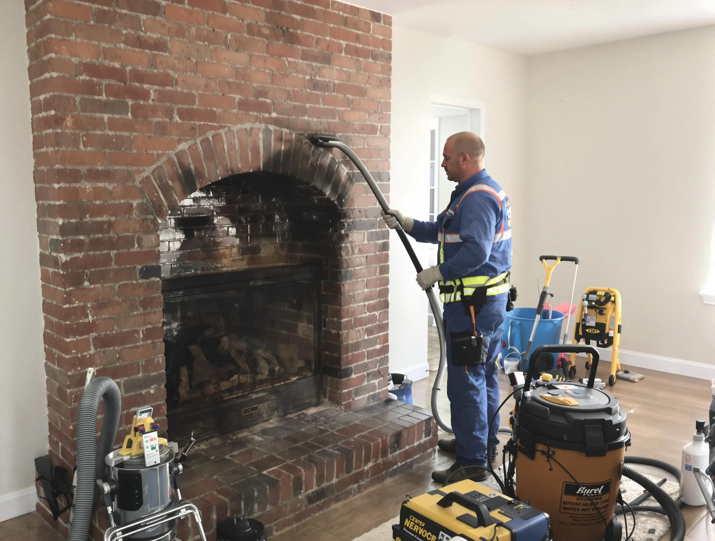 Placitas Chimney Sweep expert performing detailed chimney sweep in Placitas, NM